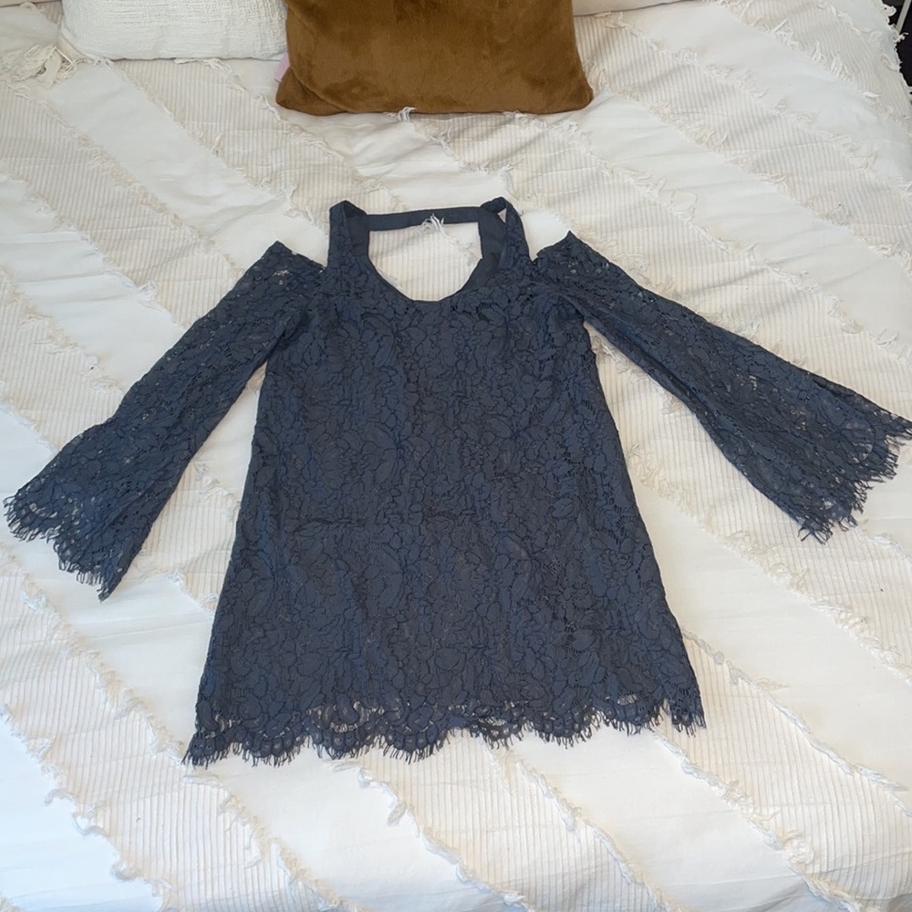 Only worn once brand new blue dress! - size small